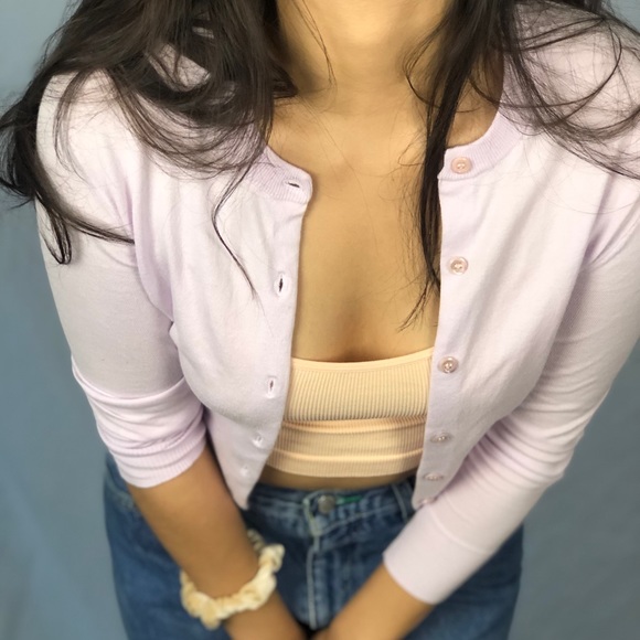 Cotton Jackie cardigan sweater - Picture 4 of 4